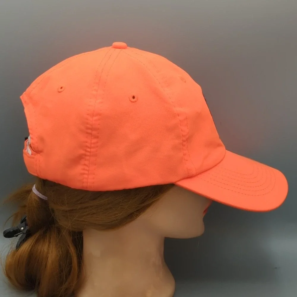 Evanston Golf Club Caddie B-Jock Imperial Hat Cap Orange OSFA Strapback